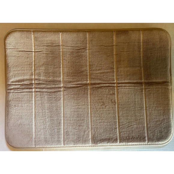 Yimobra Memory Foam Bath Mat Set of 2 44x24 and 24x17‎ Machine Washable Camel - Picture 9 of 10